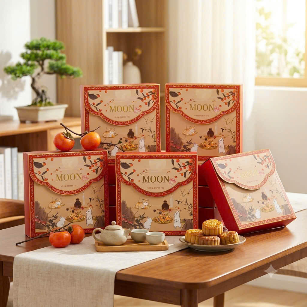 Xu hướng thiết kế hộp bánh trung thu số Xu hướng thiết kế hộp bánh trung thu số